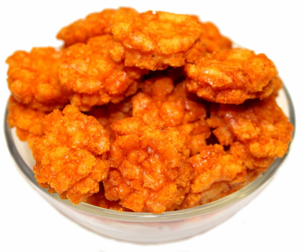 Chilli rice crackers