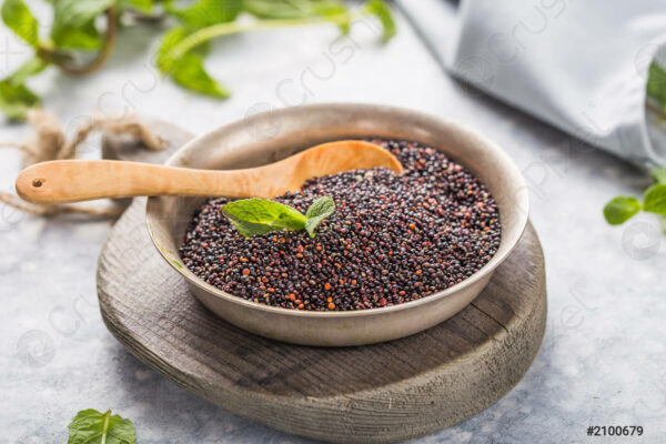 Semi di quinoa nera