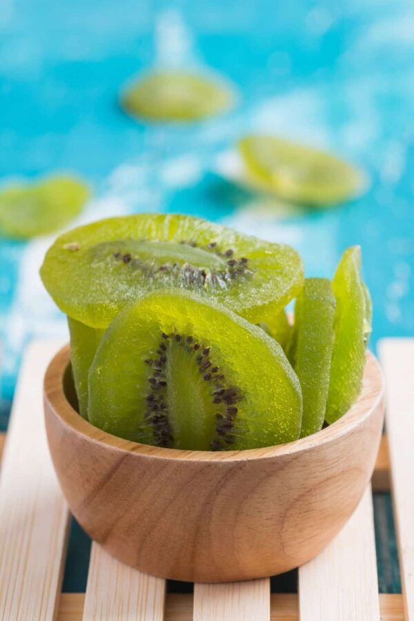 Kiwi disidratato a fette