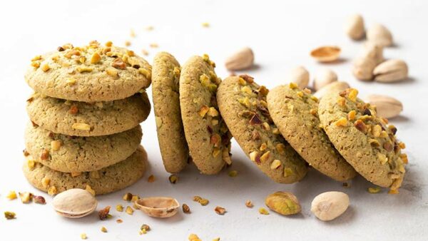 Biscotti pasta di mandorla al pistacchio